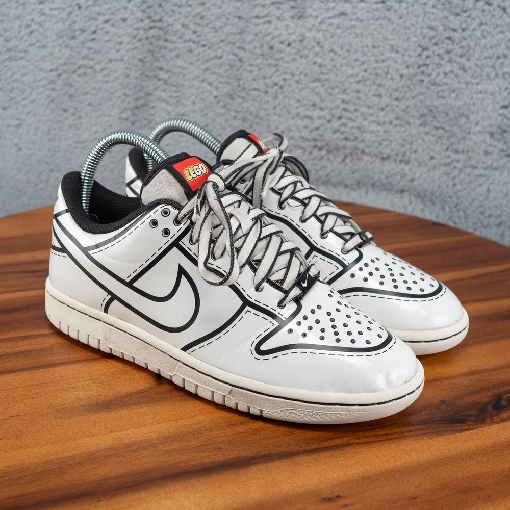 Nike Dunk Low x LEGO Sail Black IF2117-100 GS Kid's Size 4Y Women's Size 5.5